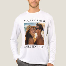 Foto och text t shirt