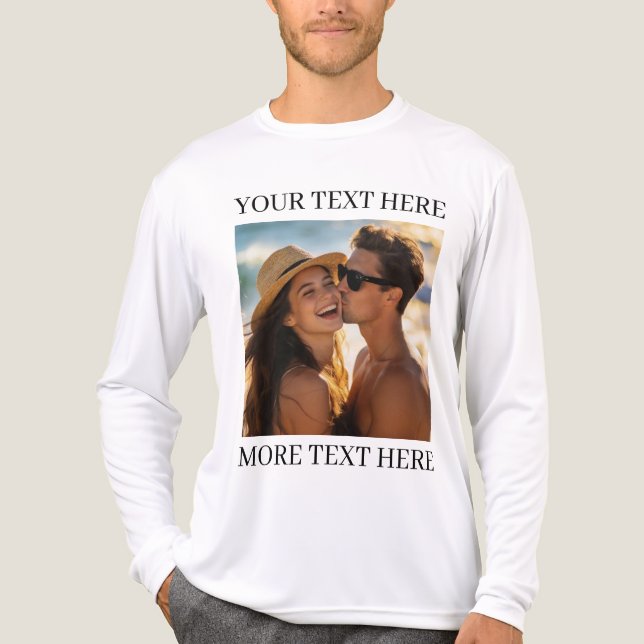 Foto och text t shirt (Framsida)