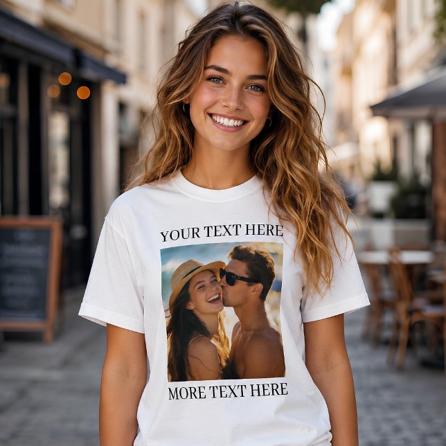 Foto och text t shirt (Skapare uppladdad)