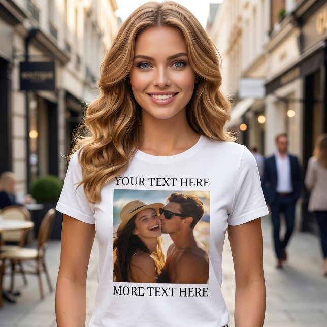 Foto och text t shirt (Skapare uppladdad)