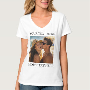 Foto och text t shirt