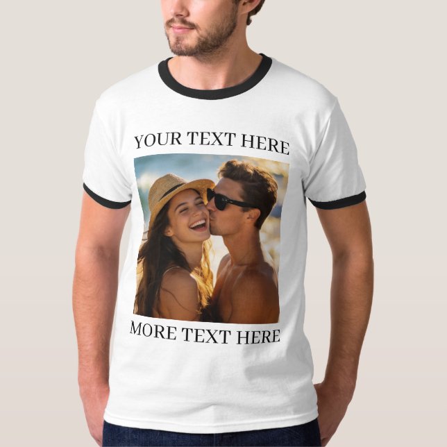Foto och text t shirt (Framsida)