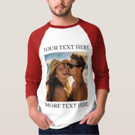 Foto och text t shirt