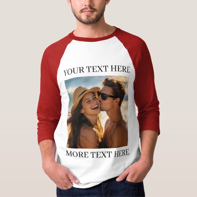 Foto och text t shirt (Framsida)