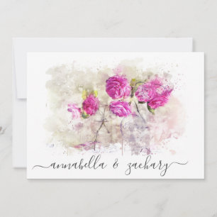 *~* FOTO OSA QR AR26 Vintage bröllop  Inbjudningar