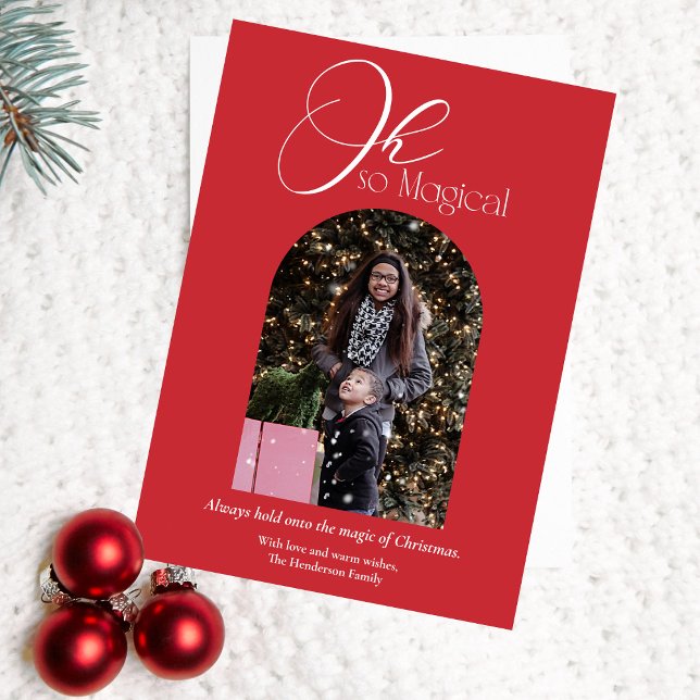 Foto Otroligt Magiskt Jul Julkort (Skapare uppladdad)