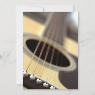 Foto på akustisk guitargardinering