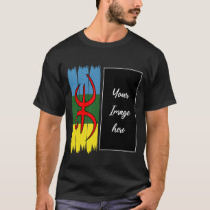 Foto på Amazigh flagga anpassningsbar Skapa ditt T Shirt