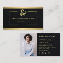 Foto på Ampersand Geometric Black Guld Professione