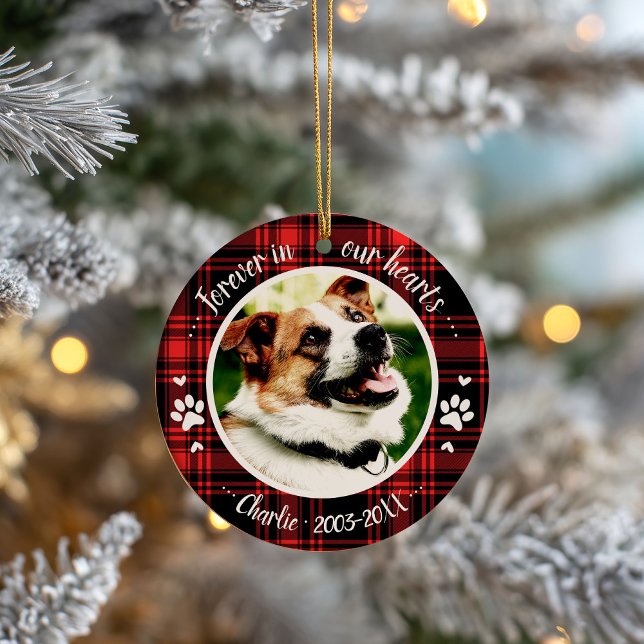 Foto på Anpassningsbarna Adsible Rustic Hund Pet M Julgransprydnad Keramik (Skapare uppladdad)