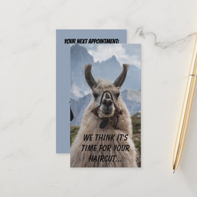 Foto på anpassningsbarna Alaca-hårstilist Tidsbeställning Kort (Fram/Back In Situ)