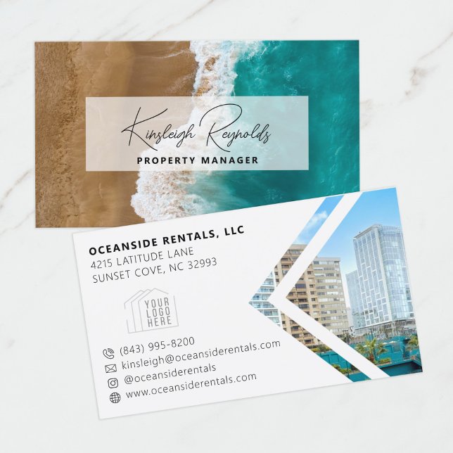 Foto på Anpassningsbarna för Ocean/Beach Rental Eg Visitkort (Skapare uppladdad)