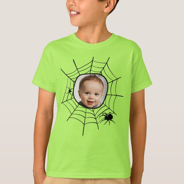 Foto på anpassningsbarna för spindelnät-spindelnät t shirt (Framsida)