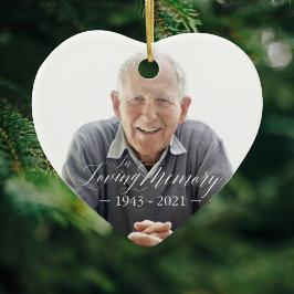 Foto på Anpassningsbarna Loving Memory med minimal Julgransprydnad Keramik
