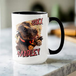 Foto på Anpassningsbarna Pet-fil för modern, uppsp Mugg<br><div class="desc">Den här enkla och klassiska designen består av serif-typografi och lägger till en anpassningsbar foto av ditt sällskapsdjur.</div>