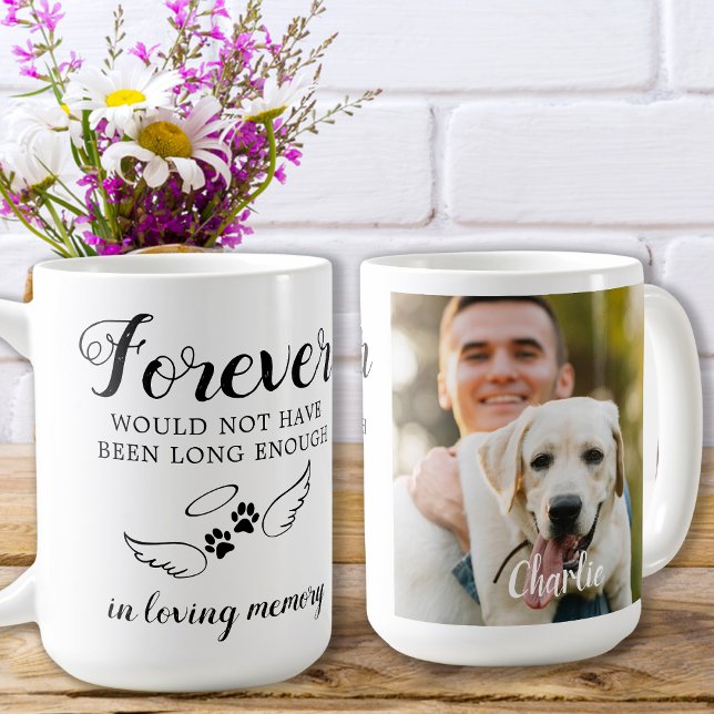 Foto på Anpassningsbarna Pet Memorial-Hund förlust Kaffemugg (Skapare uppladdad)