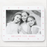 Foto på Anpassningsbarna Söthjärtans EDITABLE FÄRG Musmatta<br><div class="desc">Personligens fotogåva designad av Berry Berry Sweet. Besök vår webbplats på www.berryberrysweet.com om du vill ha moderna kontorsprogram och anpassningsbar.</div>