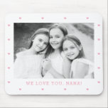 Foto på Anpassningsbarna Söthjärtans EDITABLE FÄRG Musmatta<br><div class="desc">Personligens fotogåva designad av Berry Berry Sweet. Besök vår webbplats på www.berryberrysweet.com om du vill ha moderna kontorsprogram och anpassningsbar.</div>