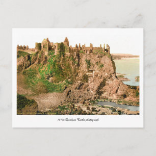 Foto på Antique County Antrim Dunluce Castle Vykort