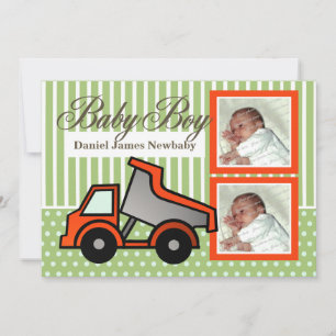 Foto på baby pojke dumper meddelande