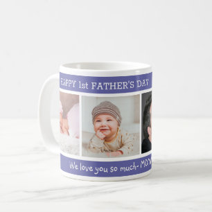 Foto på bästa Pappa någonsin Lycklig 1:a Fars d Kaffemugg