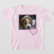Foto på Beagle Sister Text Pet Hund Family Photo