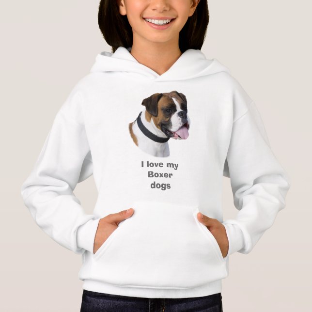 Foto på Boxer hund porträtt Tee (Framsida)