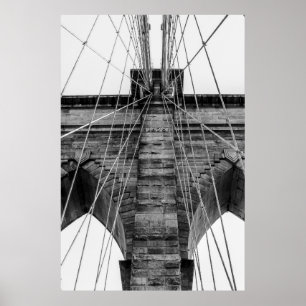 Foto på Brooklyn Bridge i NYC Poster