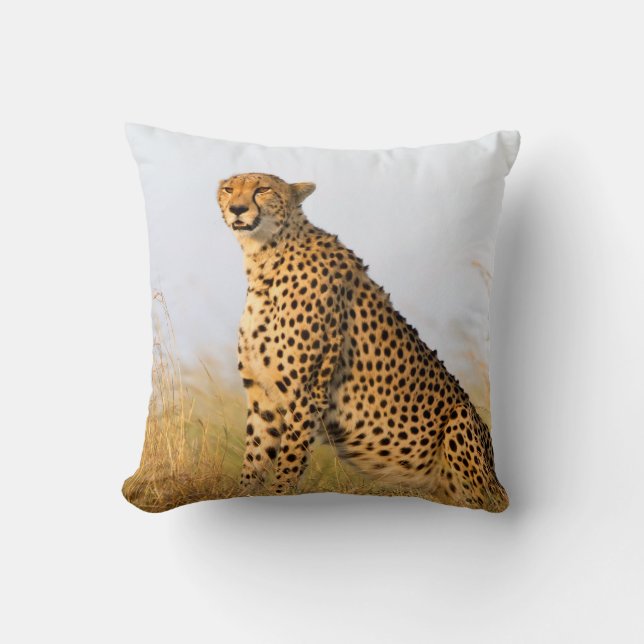 Foto på Cat Lover cheetah Kudde (Framsida)