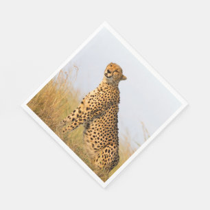 Foto på Cat Lover cheetah Pappersservett