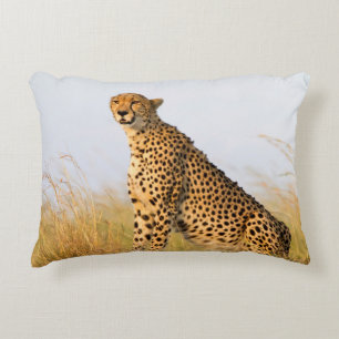 Foto på Cat Lover cheetah Prydnadskudde