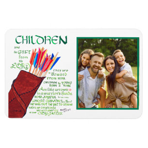 Foto på Christian Parchild Family Magnet