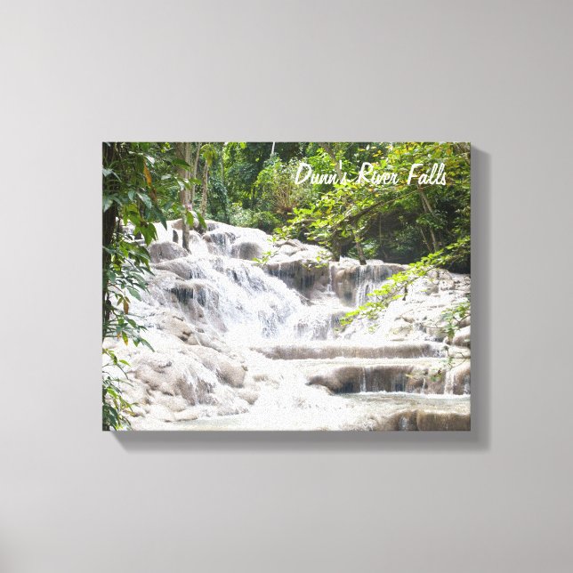 Foto på Customize Dunns River Falls Canvastryck (Framsida)