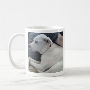 Foto på Cute Hund med Pappa-kaffet Mugg, bästa vän Kaffemugg