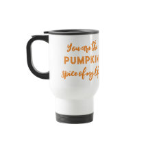 Foto på Cute pumpkin spice par