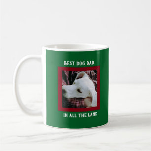 Foto på Cute Puppy-Hund med jultomhet Kaffemugg