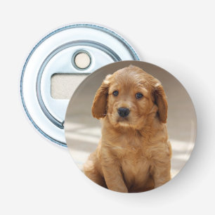 Foto på Cute Puppy Porträtt Flasköppnare