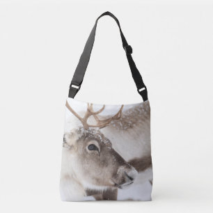 Foto på Cute Reindeer Nature Axelväska