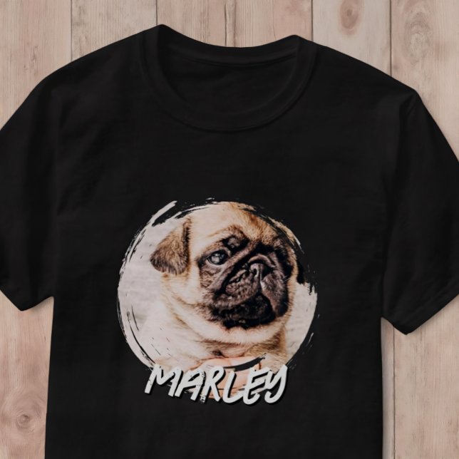 Foto på den moderna Grunge Playful Simple Anpassni T Shirt (Skapare uppladdad)