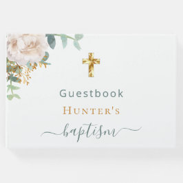 Foto på den vita blommigten Baptism-eukalyptus gre Gästböcker