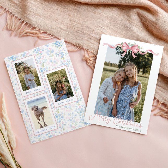 Foto på Dumpy GrandMillennium jul Bow Swag Julkort (Skapare uppladdad)