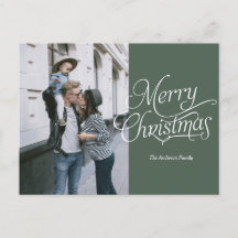 Foto på elegant calligraphy God jul helgdag