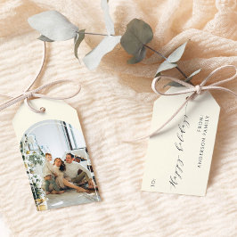 Foto på elegant Minimalist Glad helg-skript Presentetikett