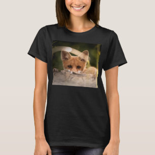 Foto på en Cute Little Orange Fox T Shirt