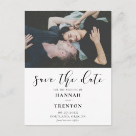 Foto på enkel design och elegant vykort