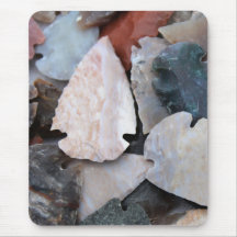 Foto på färgade pilspetsar