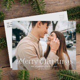 Foto på Festive Elegance God jul Helg Vykort