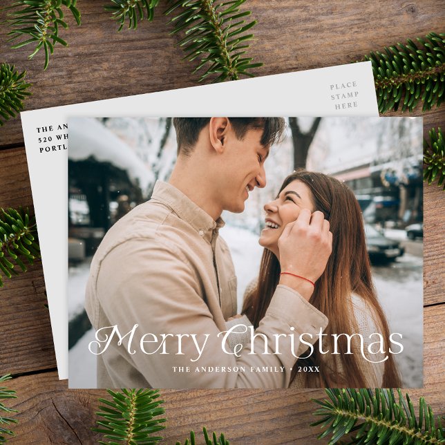 Foto på Festive Elegance God jul Helg Vykort (Skapare uppladdad)