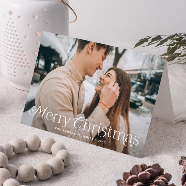 Foto på Festive Elegance God jul Helgkort (Skapare uppladdad)