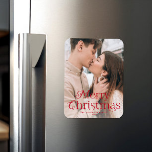 Foto på Festive Elegance God jul Magnet